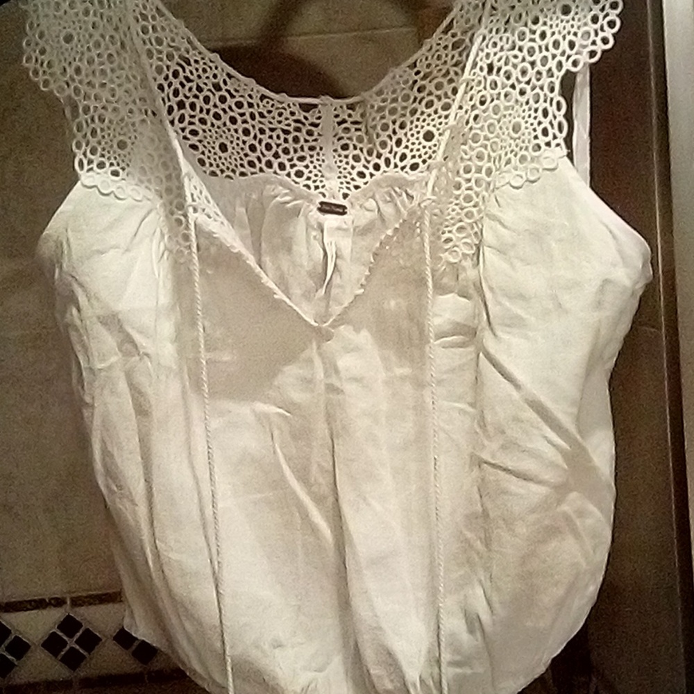 NWOT Free People Crochet Tank